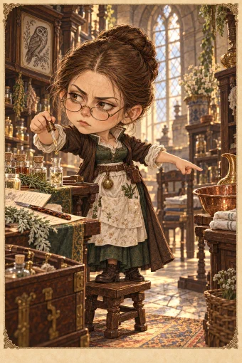 阿蕾希亚的Q版形象。
