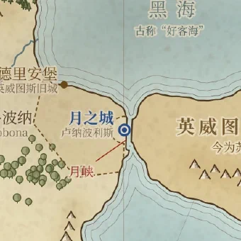 月之城地图